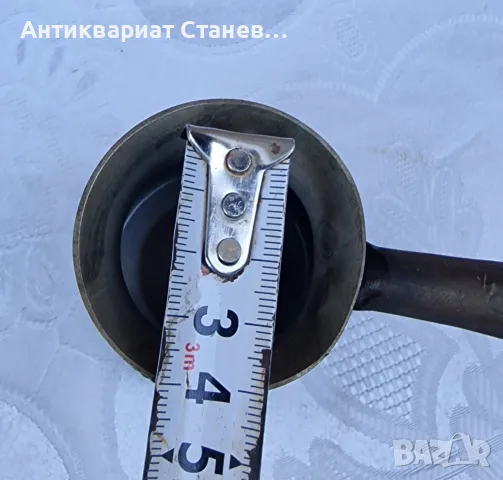 Винтидж меден комплект джезве с 4 чаши , снимка 9 - Чаши - 55316666