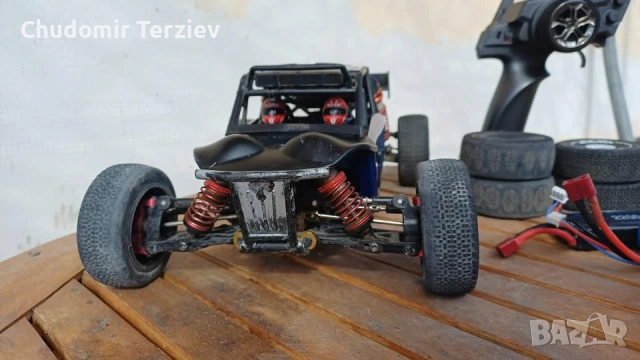 1/12 RC бъги / 4х4 / 60км / кола с дистанционно управление, снимка 6 - Електрически играчки - 54265080