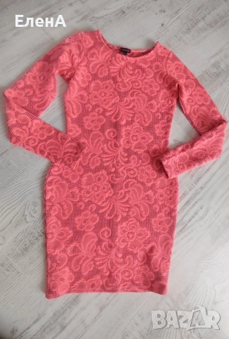 Неонова, оригинална рокля River Island