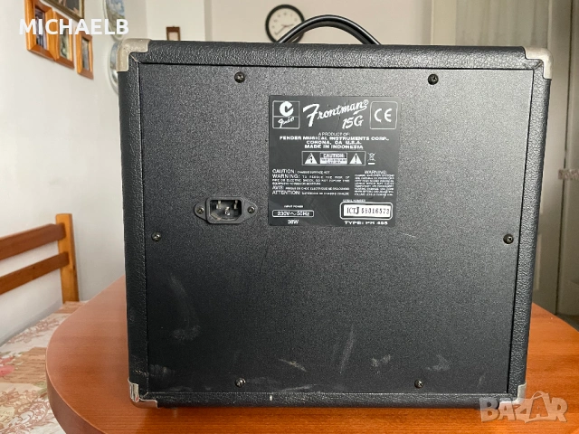 Продавам кубе за китара FENDER FRONTMAN 15G, снимка 4 - Други - 54147190