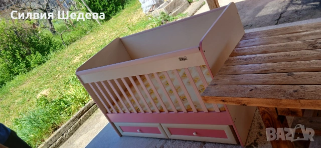 Продавам детско креватче за момиченце., снимка 2 - Бебешки легла и матраци - 54321200
