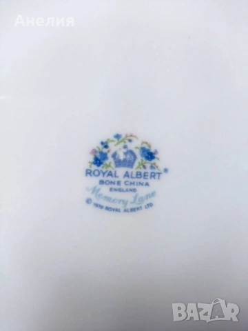 Royal Albert memory lane чинии, снимка 6 - Чинии - 54385980