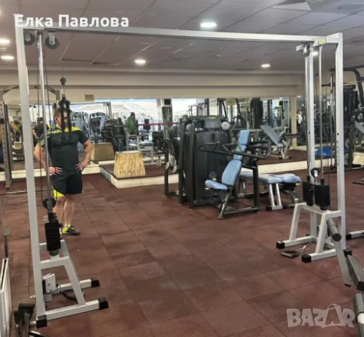 Професионални фитнес уреди от оборудван фитнес център