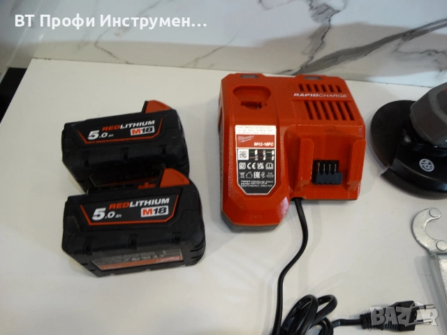 Milwaukee M18 FSAG 125 XB - Акумулаторен ъглошлайф, снимка 15 - Ъглошлайфи - 54404094