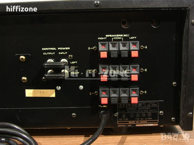 Ресивър  Fisher rs-1080, снимка 9 - Ресийвъри, усилватели, смесителни пултове - 54778226