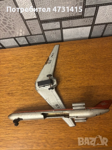 Тенекиен самолет, снимка 13 - Колекции - 54295494