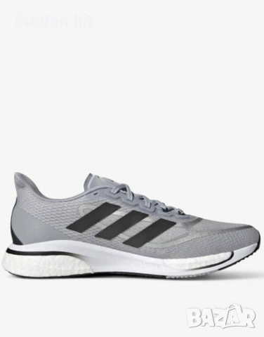 Оригинал! ADIDAS Running Supernova+ Shoes Grey мъжки маратонки, снимка 4 - Маратонки - 54579536