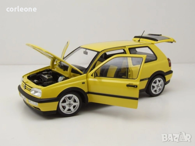 VW Golf 3 GTI Colour Concept 1994 - мащаб 1:18 на Norev моделът е нов в кутия, снимка 14 - Колекции - 55282825