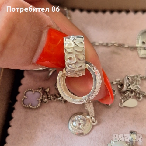 Нови сребърни обеци 