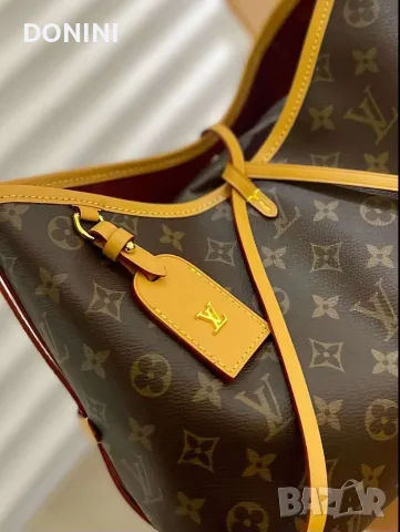 Дамска чанта Louis Vuitton CarryAll, кожа, снимка 3 - Чанти - 55465459