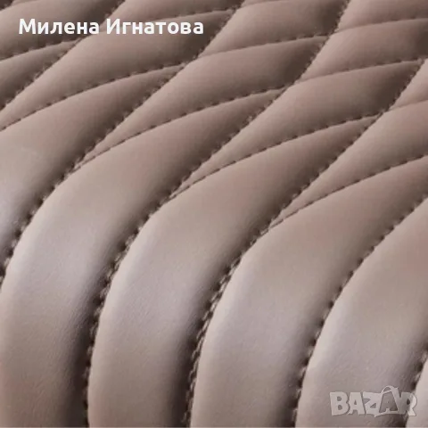 Ергономичен кафяв геймърски стол с поставка за крака, регулируема височина и 3D подлакътници, снимка 4 - Геймърски - 55628284
