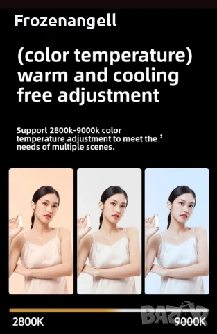 Лед Прожектор ! / Portable LED video light 40W Rechargeable battery, снимка 6 - Светкавици, студийно осветление - 54054421