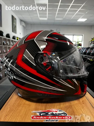 Мото каска за мотор AGV K5 HURICANE ,размер L 59-60 ,вградени очила 293.18 лв. / 149.90 €, снимка 2 - Аксесоари и консумативи - 55493591