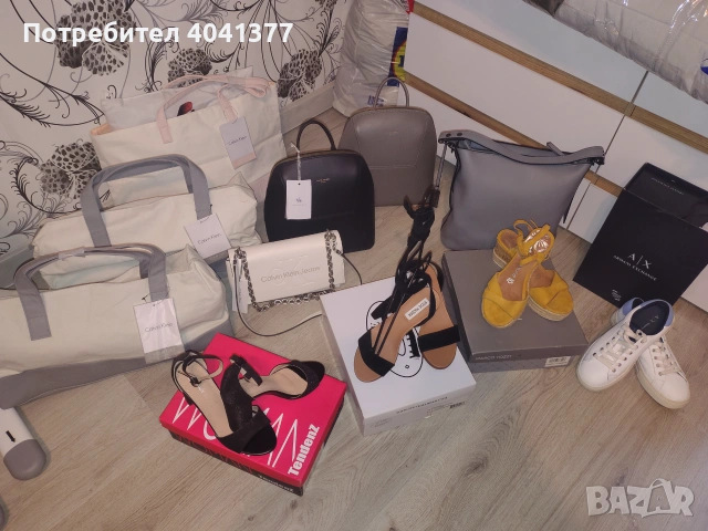 Оригинални Calvin Klein Emporio Armani David Jones Steve Madden Marco Tozzi чанти, раници, обувки, снимка 6 - Чанти - 54993757