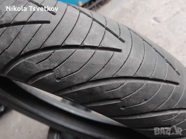 110/70-17 Michelin, снимка 3 - Гуми и джанти - 44479207