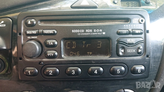Работещо CD6000 c AUX за форд, ford. , снимка 7 - Аксесоари и консумативи - 54408070