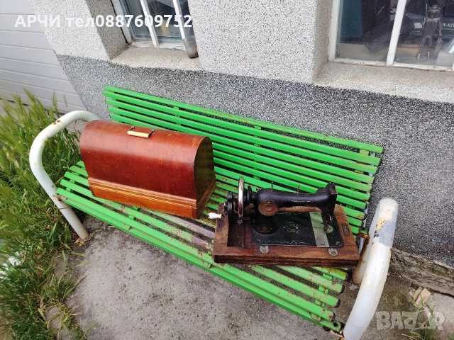 Продавам шевна машина Union с куфар Made in USSR два броя, снимка 2 - Антикварни и старинни предмети - 54482499