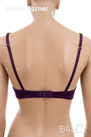 Hunkemöller лилав комплект бельо с дантела – сутиен 70C и бикини XL, снимка 8 - Бельо - 54519722