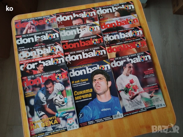 Футболни списания Don Balon с плакати на футболисти, снимка 7 - Списания и комикси - 50384626