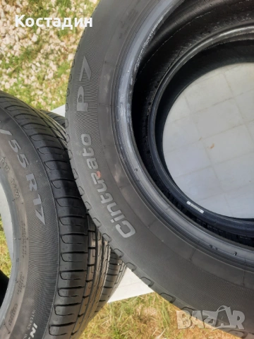 Летни гуми 215  55 R17 94W Pirelli Cinturato P 7, снимка 6 - Гуми и джанти - 54537621