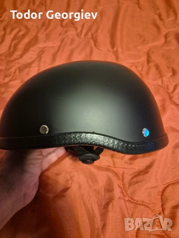 Мото каска за чопър тип канче, снимка 2 - Аксесоари и консумативи - 54115092