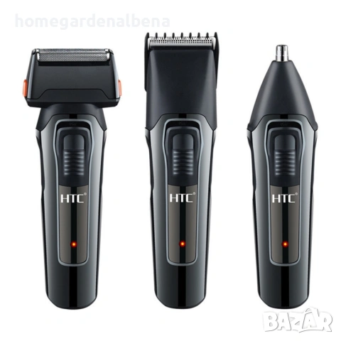 Мултифункционална Машинка 3 в 1 HTC AT-1088 | Самобръсначка и Тример, снимка 8 - Машинки за подстригване - 54209085