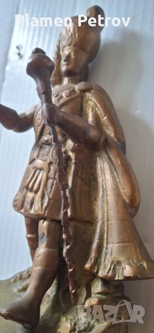 Бронзова брошка, чан Шотландски войник , снимка 16 - Други - 39221341