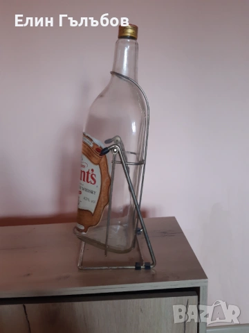 Галон (бутилка) от укски Grant"s, на люлка, 4.5 литра, снимка 3 - Други стоки за дома - 54039542