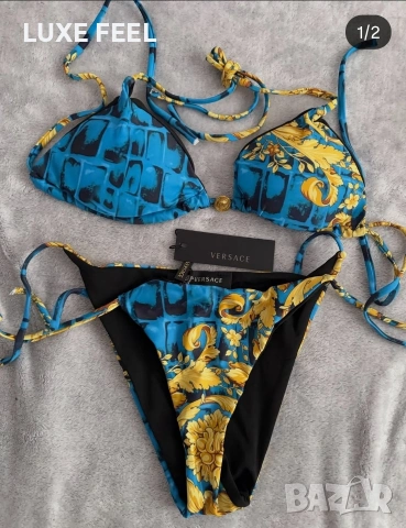Versace ⚜️ Chanel ⚜️ Fendi ⚜️ Valentino ⚜️ Дамски Бански , снимка 11 - Бански костюми - 54932869