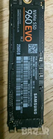 Ултра бърз SSD диск за компютър Samsung 960 EVO NVMe, снимка 3 - Твърди дискове - 55347179