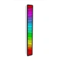 RGB LED лента с аудио активация, 32 LED диода, USB-C | Музикален VU метър за гейминг 10257, снимка 14