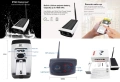 Метална Водоустойчива WiFi Соларна Камера Микрофон Къмпинг FULLHD 1080P 7650mAh Microshare Pro Mycam, снимка 1