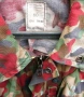 Оригинално Швейцарско Военно Камуфлажно Мъжко ЯКЕ № 60 (L-XL) Армейска Шуба с Яка с Качулка БАРТЕР, снимка 3