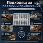 Комплект патенти за часовници и щифтове от неръждаема стомана 8mm-22mm – Професионална кутия, снимка 7