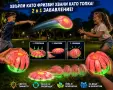 Светеща топка фризби 2в1 – трансформираща се играчка, снимка 1