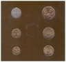 СЕТ ШЕСТ МОНЕТИ ОТ КИПЪР ⭐THE FRANKLIN MINT⭐, снимка 3