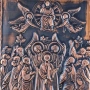 МЕДНА ИКОНА ВЪЗНЕСЕНИЕ ХРИСТОВО, снимка 2