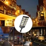 Led соларна улична лампа - сензор за движение и дистанционно управление, снимка 9