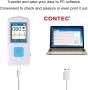 Преносим ЕКГ/ЕКГ монитор CONTEC с компютърен софтуер, електрокардиограма, Bluetooth, пулсомер, снимка 2