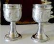 Калаена чаша с картини Цигуларят,Гайдарят,Юнкерът. , снимка 5