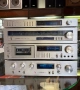 🔈ТОП ретро аудио сет PIONEER синя серия - усилвател, тунер, дек, таймер CD плеър, грамофон🔈, снимка 2