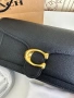Дамска чанта COACH Tabby 26 в черен цвят, снимка 7