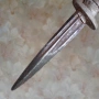 Българска щурмова( окопна) кама, нож., снимка 1