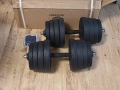 НОВ пълен фитнес комплект 30кг: Регулируеми дъмбели за дома или офиса (НОВИ) – гр. Пловдив, снимка 2
