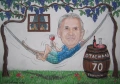 Рисувам ръчно карикатури със сух пастел, снимка 2