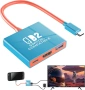 Докинг станция Auarte Switch 2 за Nintendo Switch 2 (2025) или 1/OLED/Steam Deck, преносим докинг , снимка 1