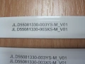 Лед подсветка JL.D550A1330-003YS-M_V01 за Hisense 55A6CG 8 диода, снимка 2