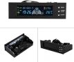 Fan Speed Controller 5.25" LCD Panel – контролер за вентилатори с температурен дисплей и CPU сензор, снимка 2