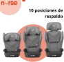 Детски стол за кола Nurse Spring isofix i-Size 4-12г Столче за кола, снимка 4