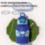 Детска бутилка за вода Cute Frog Friends, снимка 8
